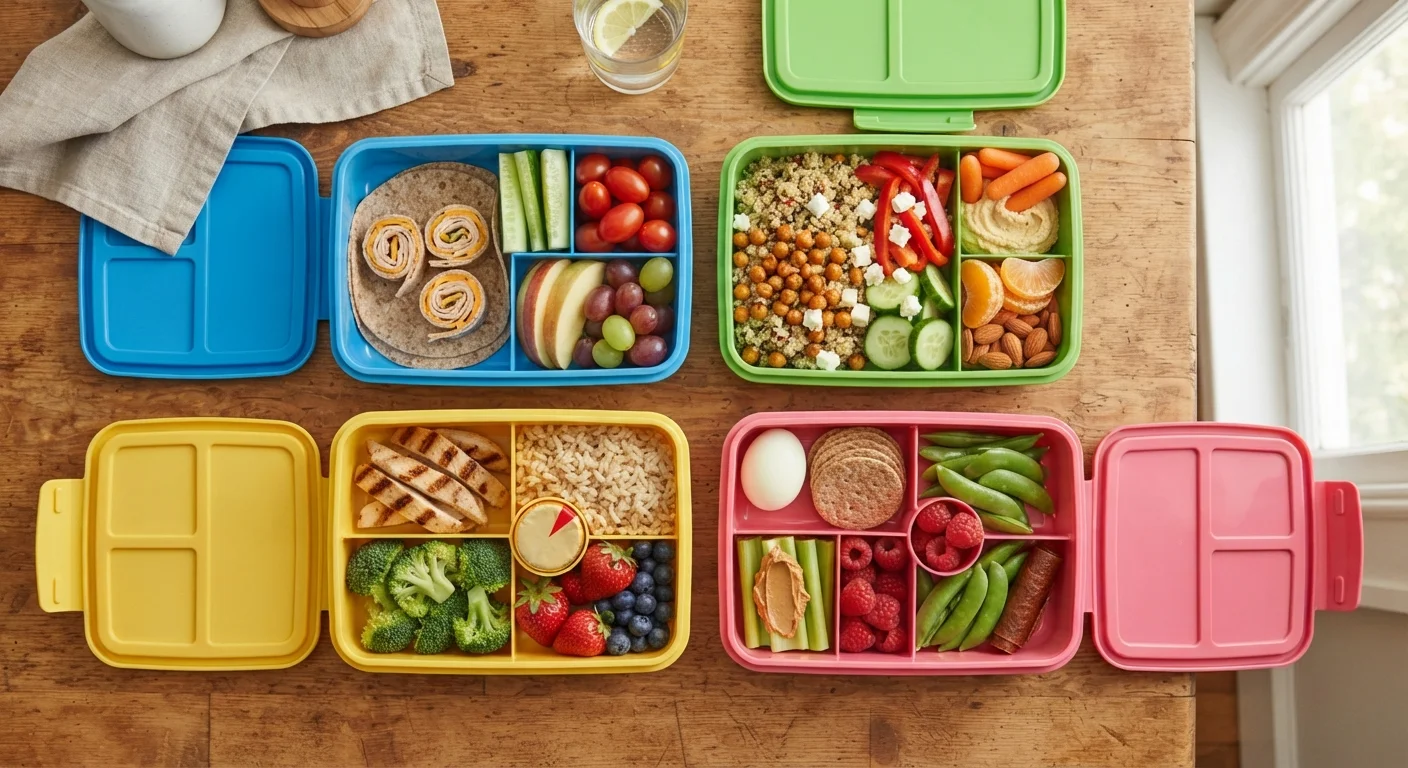 Building a Week of Balanced School Lunches Without Repeating Yourself