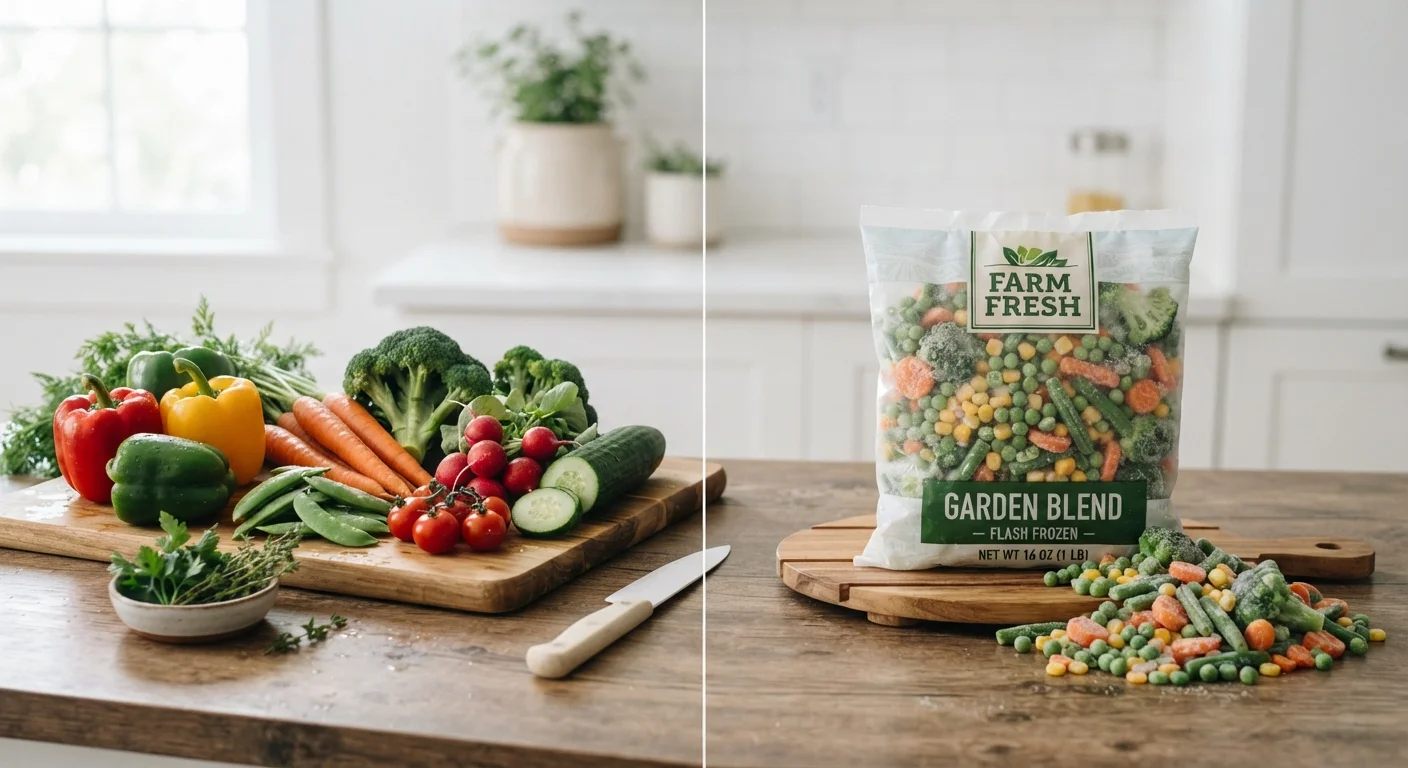 Frozen Vegetables vs. Fresh: What Nutrition Research Actually Shows