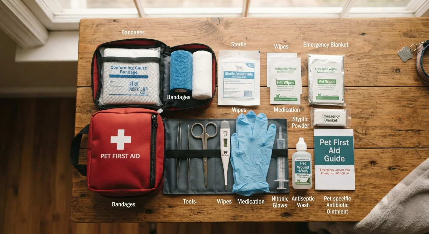 Keeping a Pet First-Aid Kit at Home