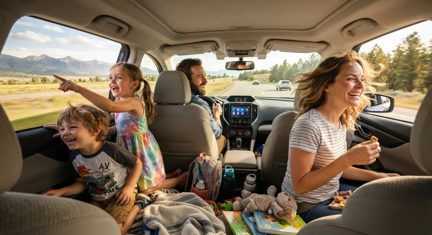 Keeping Kids Comfortable on Long Drives