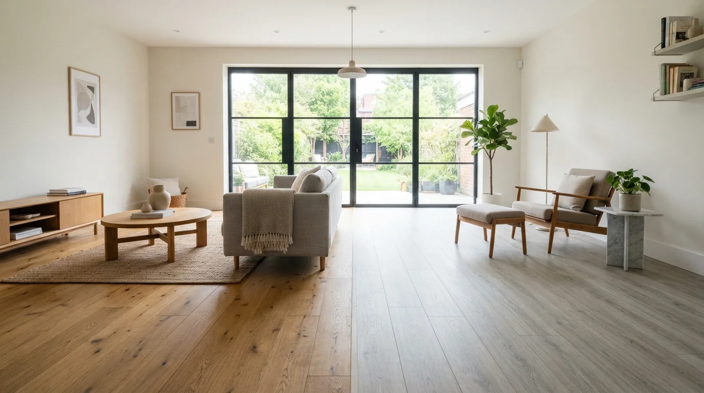 Laminate vs. Hardwood Flooring: Weighing the Long-Term Trade-Offs