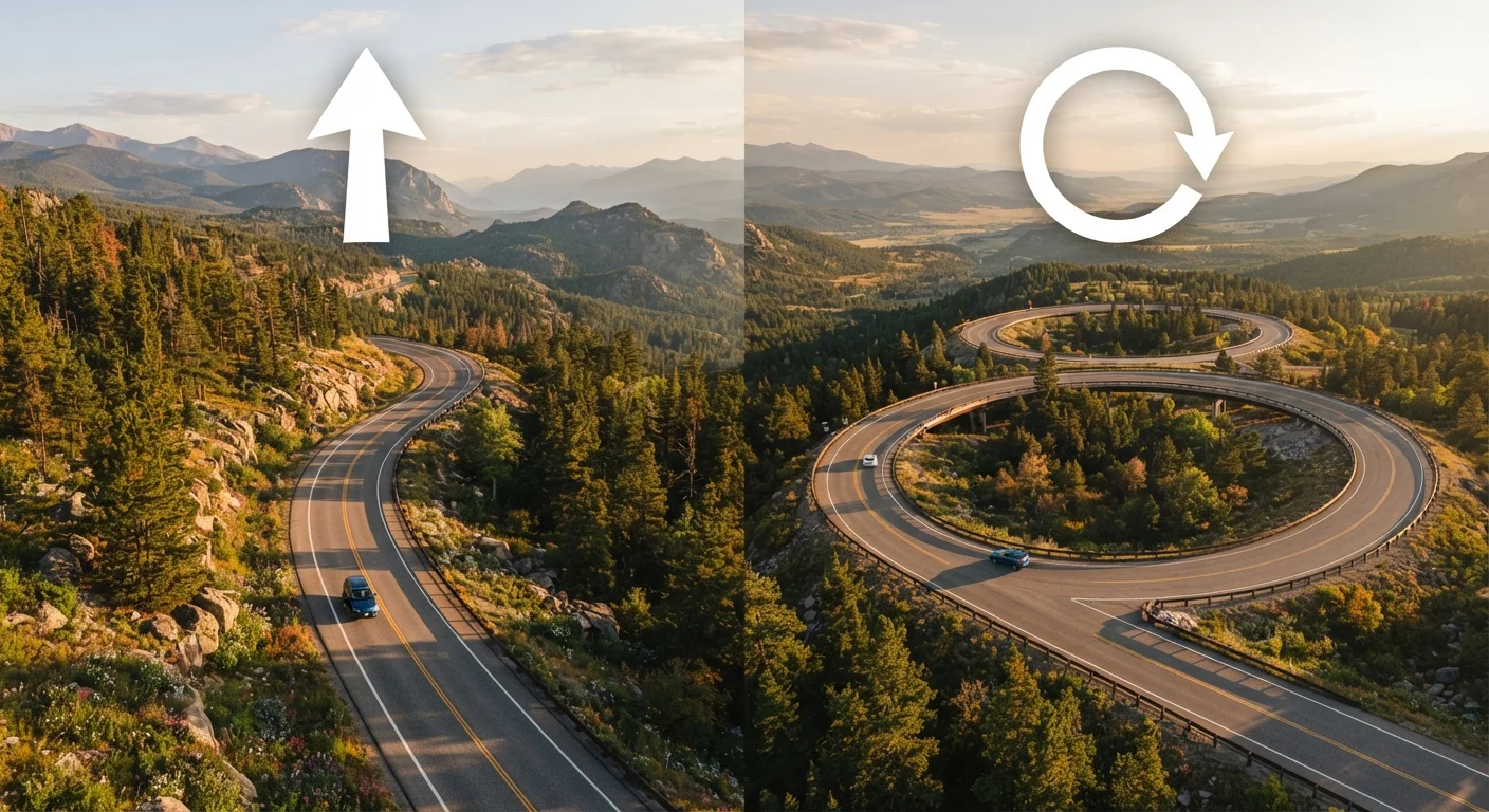 One-Way Road Trips vs. Loop Routes: How Each Changes the Experience