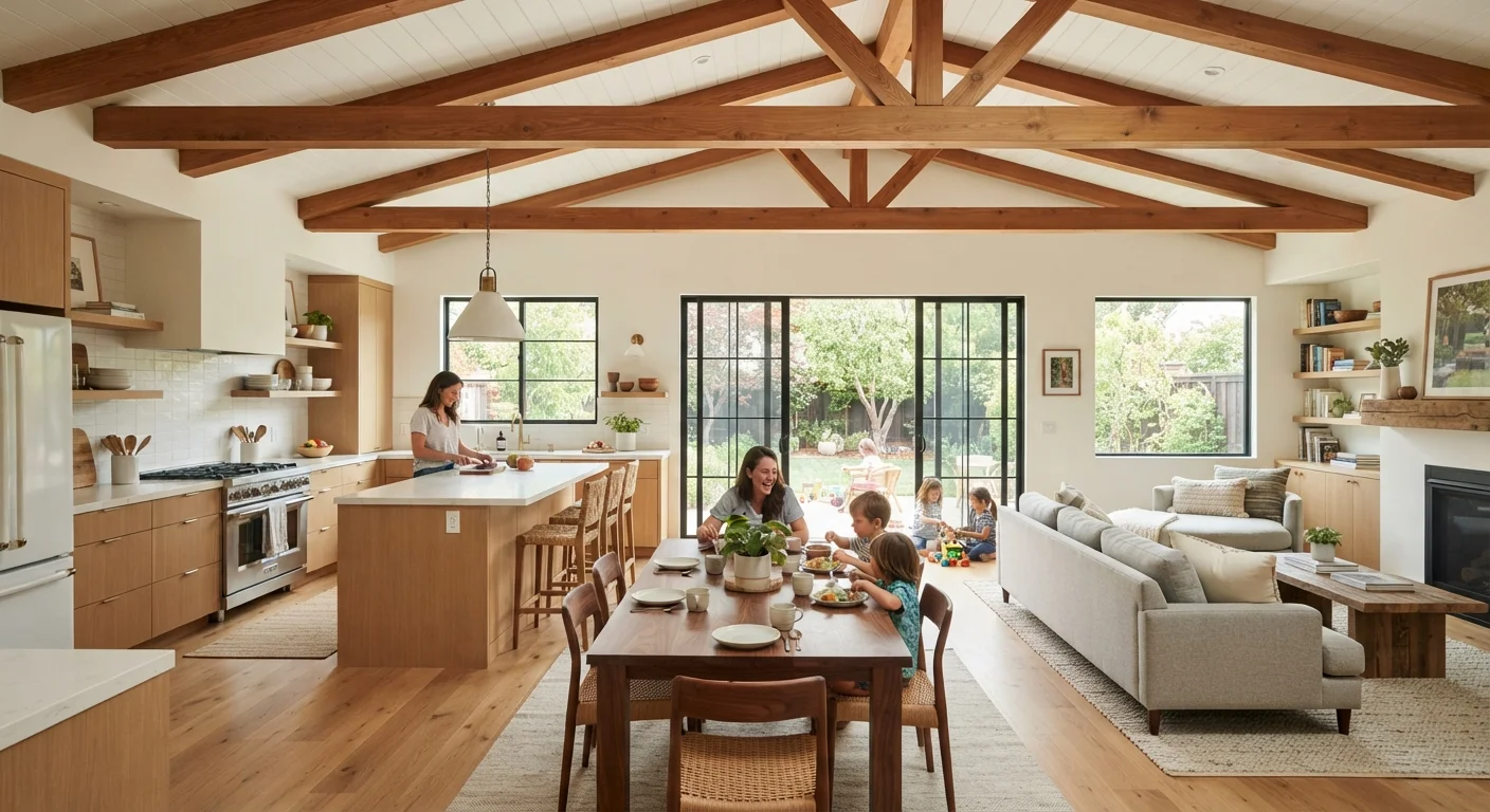 Pros and Cons of Open-Plan Living Conversions