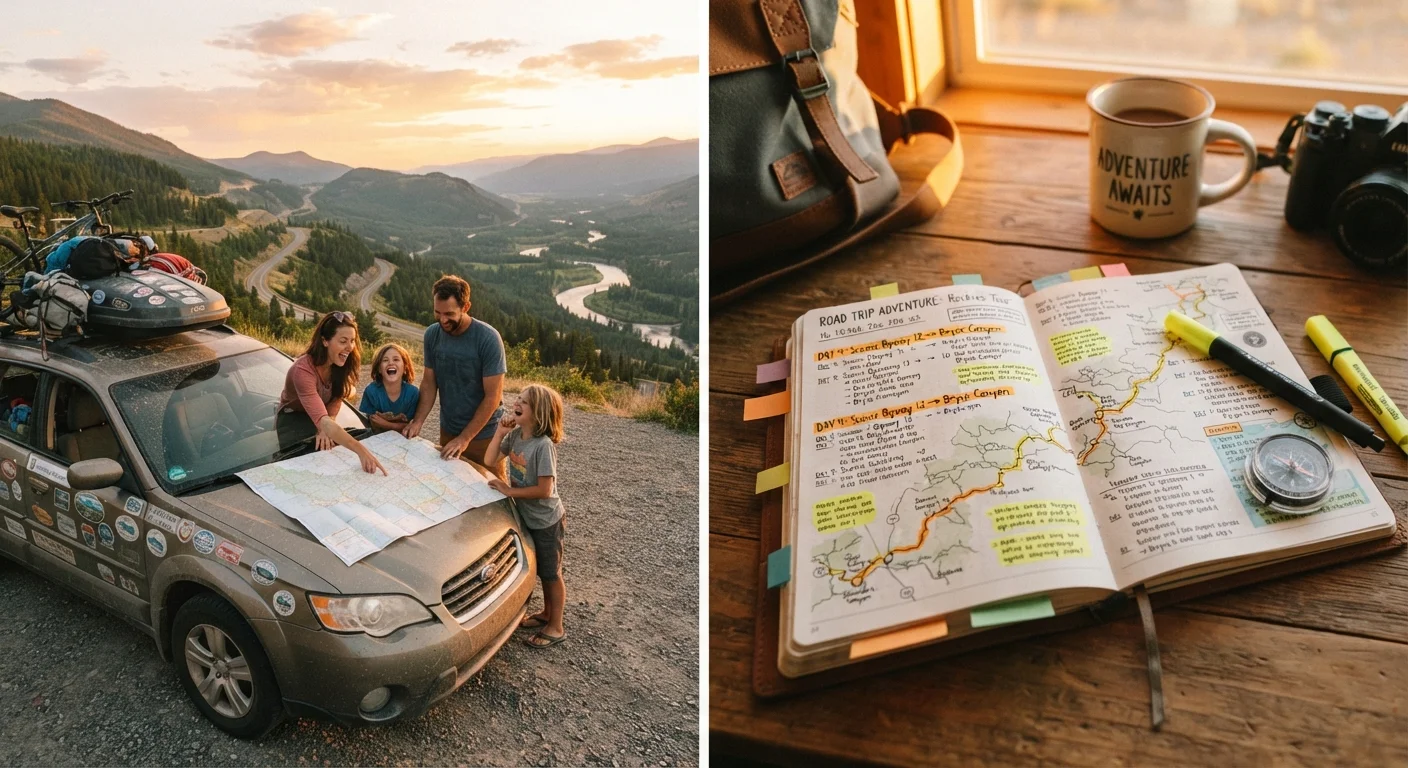 Spontaneous vs. Fully Planned Road Trips: What Each Style Costs You in Time and Money