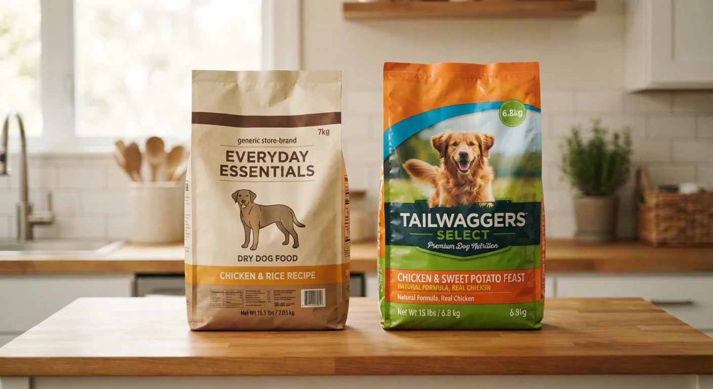Store-Brand vs. Name-Brand Pet Food: Is the Price Gap Justified?
