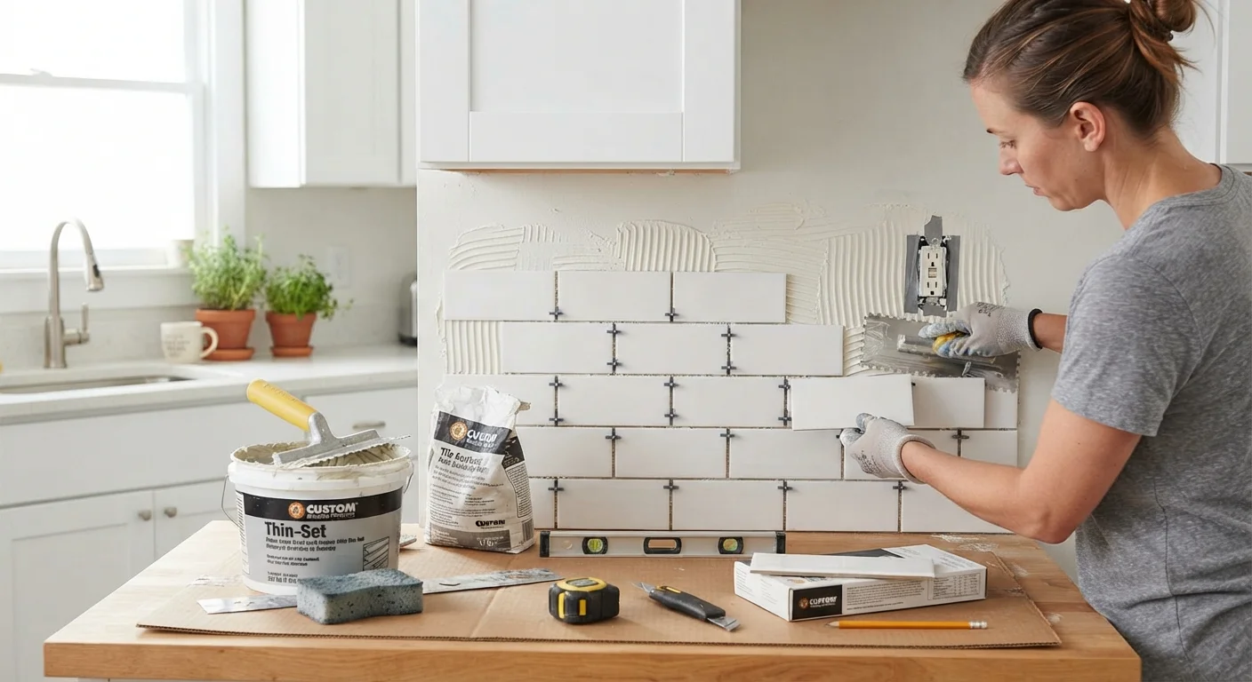 Tiling a Backsplash: What the Process Actually Involves