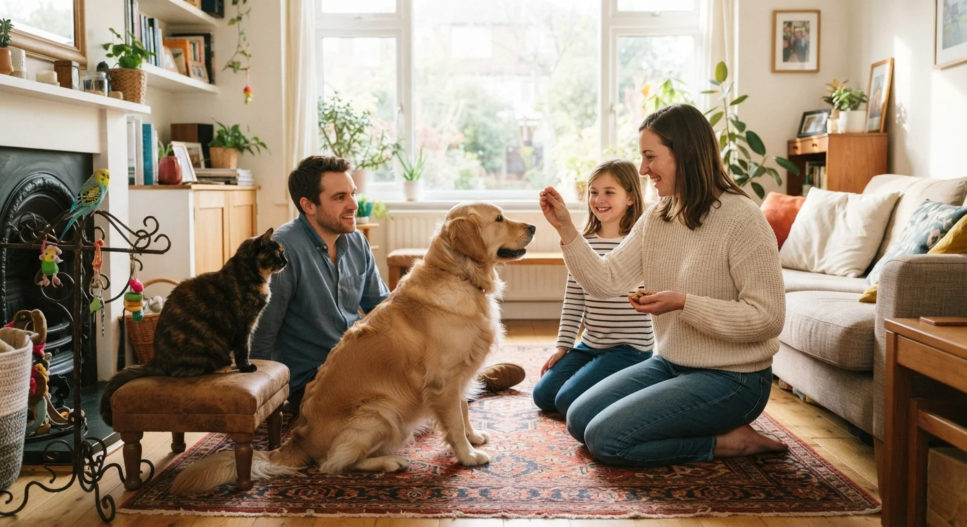 Training Principles That Work Across Dogs, Cats, Birds, and Small Pets